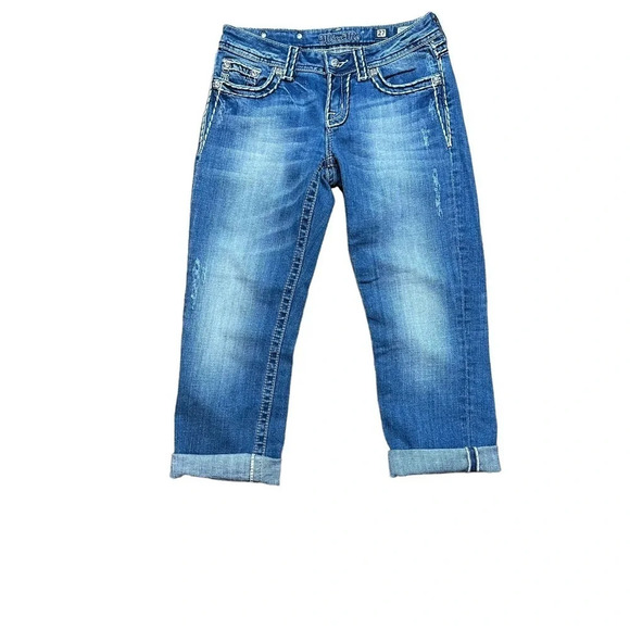 MIss Me JE5014EP15 Easy Capri Jean  Sz: 27 - Picture 4 of 9